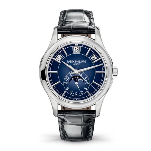 Annual Calendar 5205 White Gold / Blue