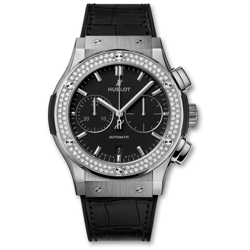 Classic Fusion 45 Chronograph Titanium / Diamonds