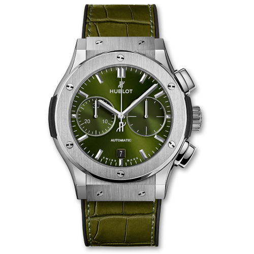 Classic Fusion 45 Chronograph Titanium / Green