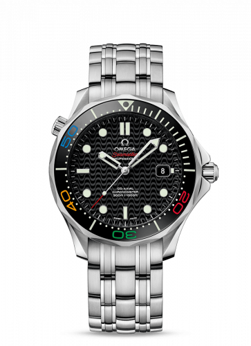 Seamaster Diver 300M Co-Axial 41.5 Stainless Steel / Black / Bracelet / Olympic Collection Rio