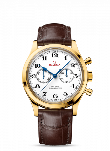 Museum Collection N° 10 Olympic Official Timekeeper Co-Axial Chronograph Yellow Gold