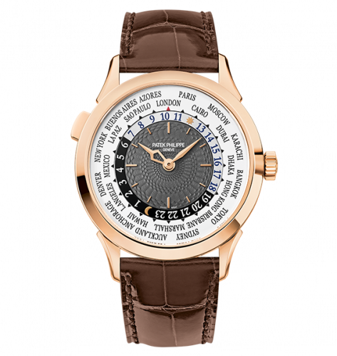 World Time 5230R Rose Gold / Grey / Hong Kong