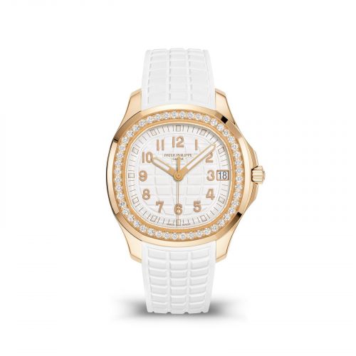 Aquanaut Luce Self-Winding Rose Gold / White