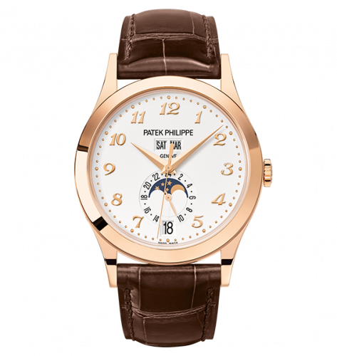 Annual Calendar 5396 Rose Gold / Silver