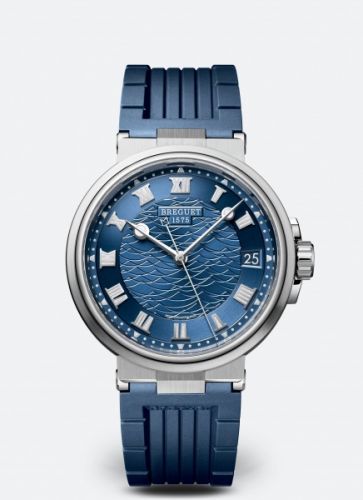 Marine 5517 White Gold / Blue / Rubber