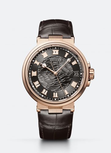Marine 5517 Rose Gold / Slate Grey / Alligator