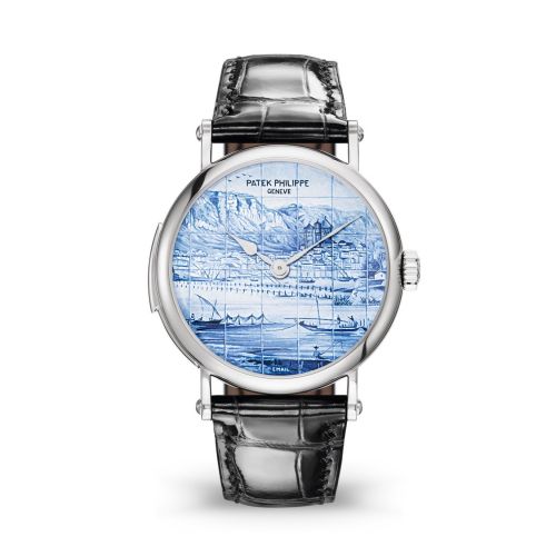 Tourbillon Minute Repeater 5538 White Gold / Old Views of Geneva