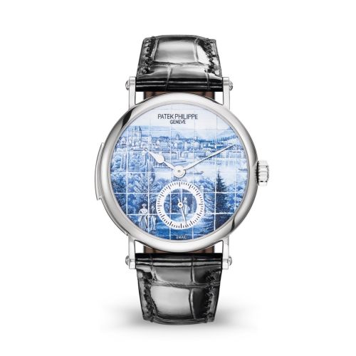 Tourbillon Minute Repeater 5539 White Gold / Old Views of Geneva