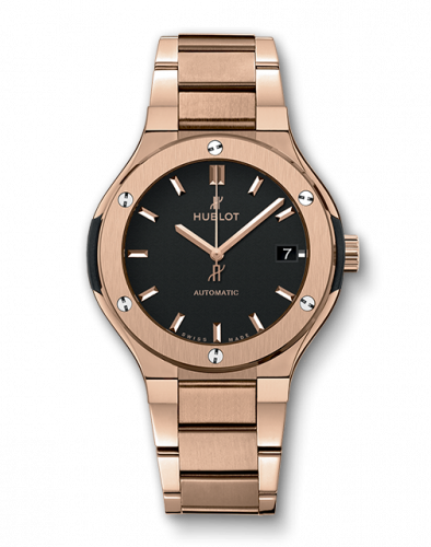 Classic Fusion 38 King Gold / Black / Bracelet