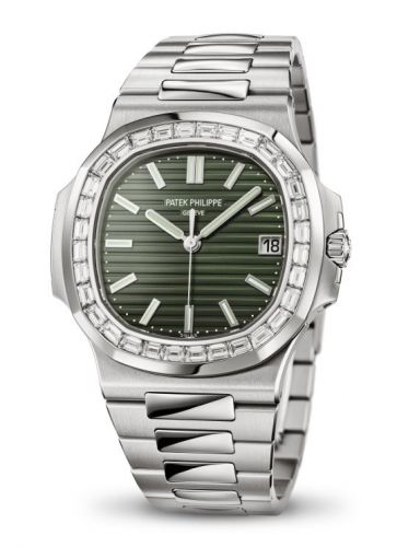 Nautilus 5711 Stainless Steel / Baguette Green