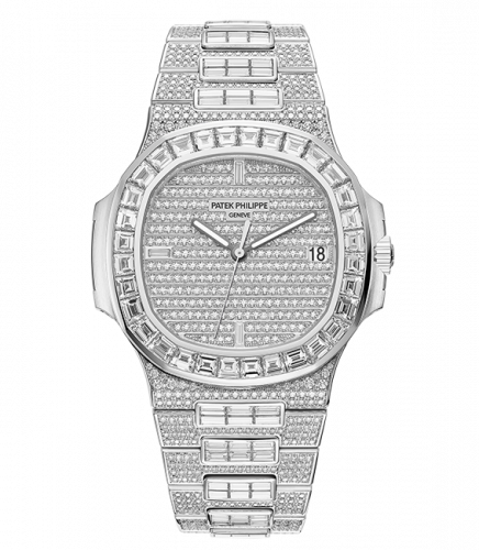 Nautilus 5719 White Gold / Diamonds