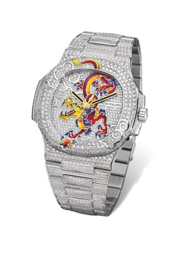  Nautilus 5720 White Gold Shanghai