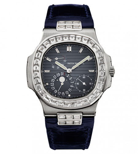 Nautilus 5724 White Gold / Blue