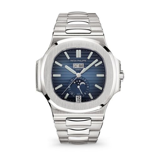 Nautilus 5726 Stainless Steel / Blue