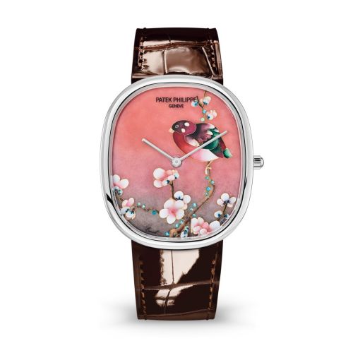 Golden Ellipse 5738 White Gold / Japanese Prints