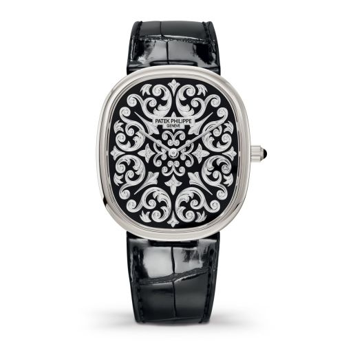 Golden Ellipse 5738 Platinum / Volute