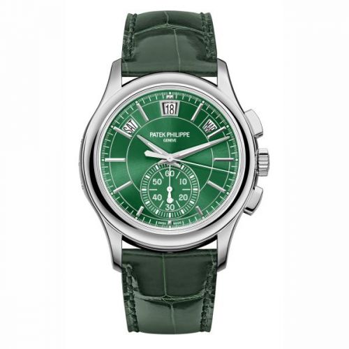 Annual Calendar Chronograph 5905 Platinum / Green