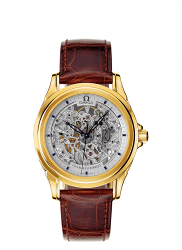 De Ville Co-Axial 37.5 Yellow Gold / Skeleton