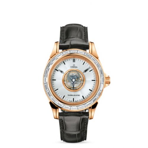 De Ville Tourbillon Red Gold / Baguette