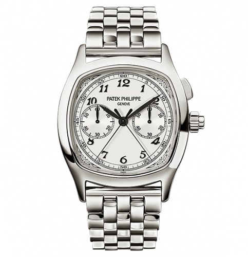 Split-Seconds Chronograph 5950 Stainless Steel / Silver / Bracelet