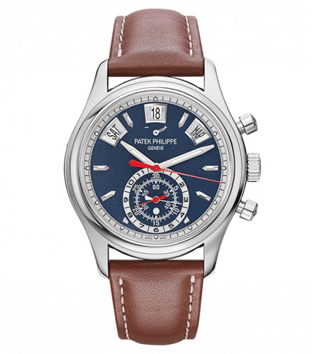 Annual Calendar Chronograph 5960 White Gold / Blue