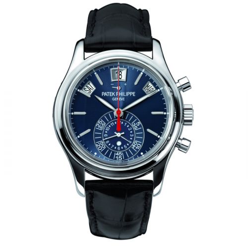 Annual Calendar Chronograph 5960 White Gold / Blue / Moscow
