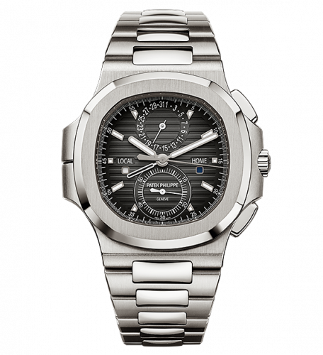 Nautilus Travel Time Stainless Steel / Black
