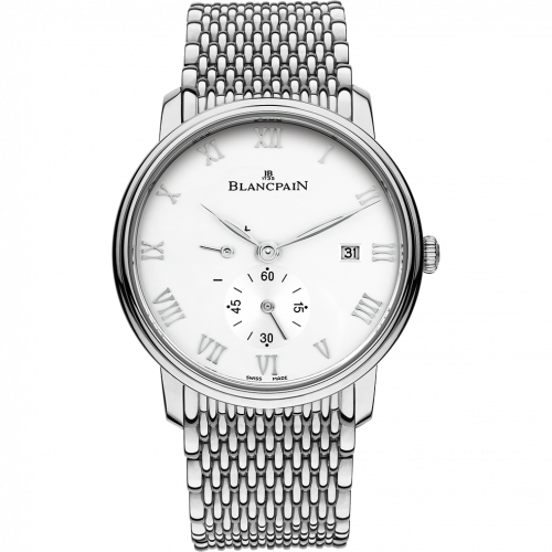 Villeret Ultraplate Power Reserve Date Stainless Steel / White / Bracelet