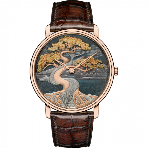 Villeret Manuelle Piece Unique Shakudō Pine Tree