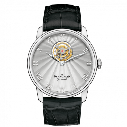 Villeret Carrousel Volant Une Minute Platinum