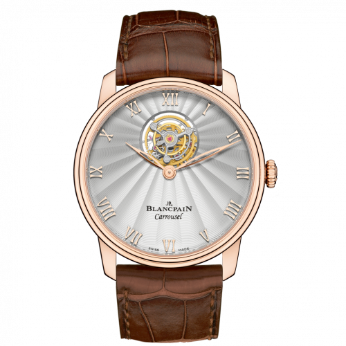 Villeret Carrousel Volant Une Minute Red Gold