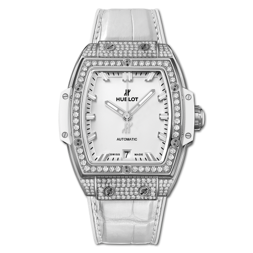 Spirit of Big Bang 39 Titanium / Pavé / White