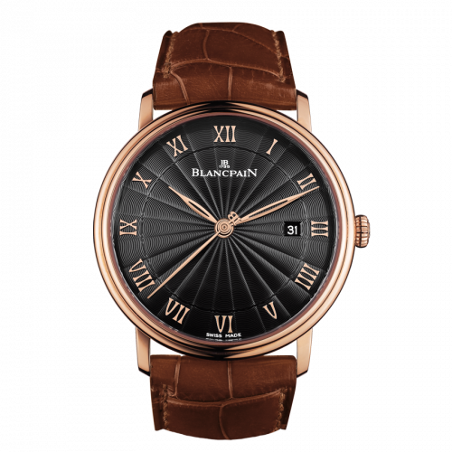 Villeret Ultraplate Automatique 40mm Red Gold / Black