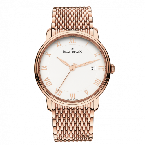 Villeret Ultraplate Automatique 40mm Red Gold / Opalin / Bracelet