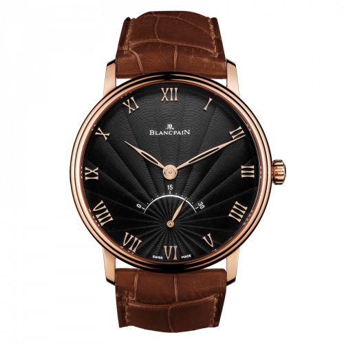 Villeret Ultraplate Seconde Rétrograde Red Gold / Black