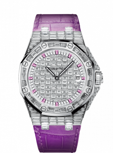 Royal Oak OffShore 67543 Lady Quartz Sapphire Hour
