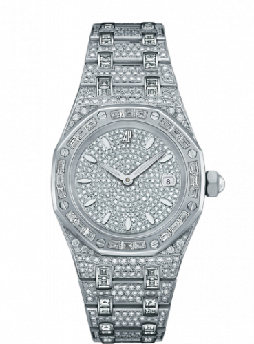 Royal Oak 67604 Quartz White Gold / Diamond / Diamond / Bracelet