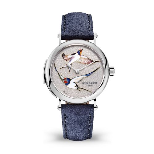 Minute Repeater 7000 White Gold / Swallows in Flight