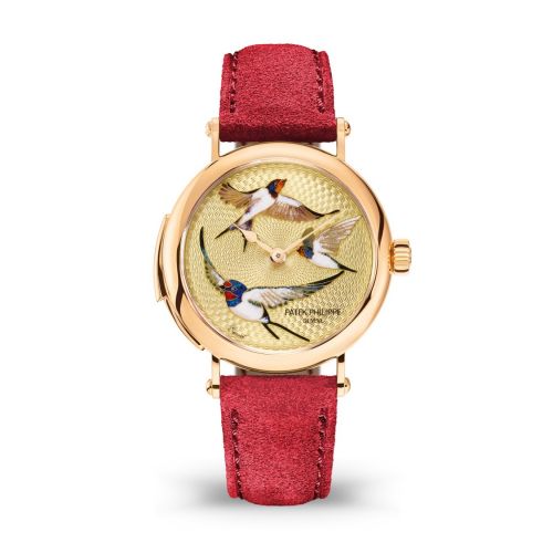 Minute Repeater 7000 Rose Gold / Swallows in Flight