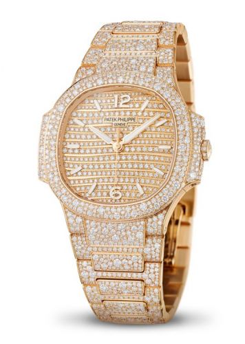 Nautilus 7118 Rose Gold / Random Pavé