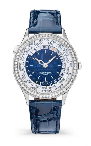 World Time 7130 White Gold New York