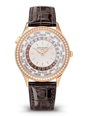 World Time 7130 Rose Gold / Ivory