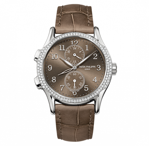 Calatrava Travel Time 7134 White Gold