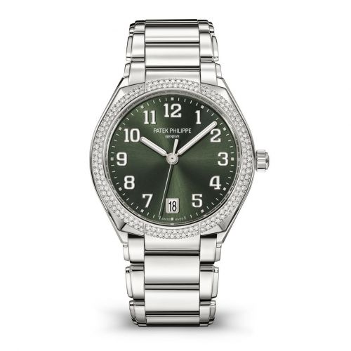Twenty-4 Automatic Stainless Steel / Diamond / Olive Green