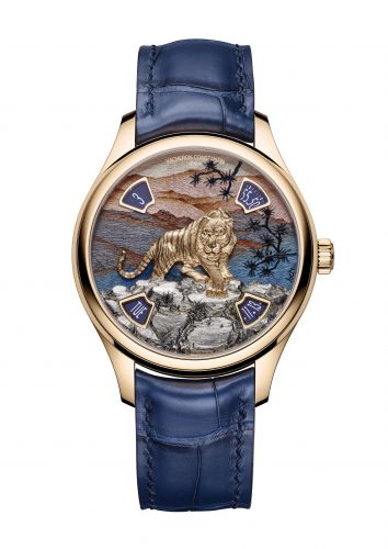 Les Cabinotiers Les Cabinotiers Imperial Tiger Pink Gold / Bloe Wood