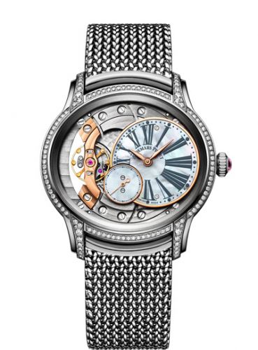 Millenary Hand-wound White Gold / Mother of Pearl / Bracelet d'Occasion