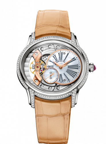 Millenary Hand-wound White Gold / Mother of Pearl d'Occasion