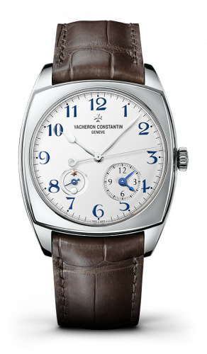 Harmony Dual Time White Gold / Blue Numerals