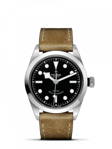 Heritage Black Bay 36 Stainless Steel / Black / Strap