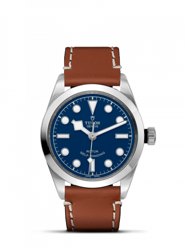 Heritage Black Bay 36 Stainless Steel / Blue / Strap